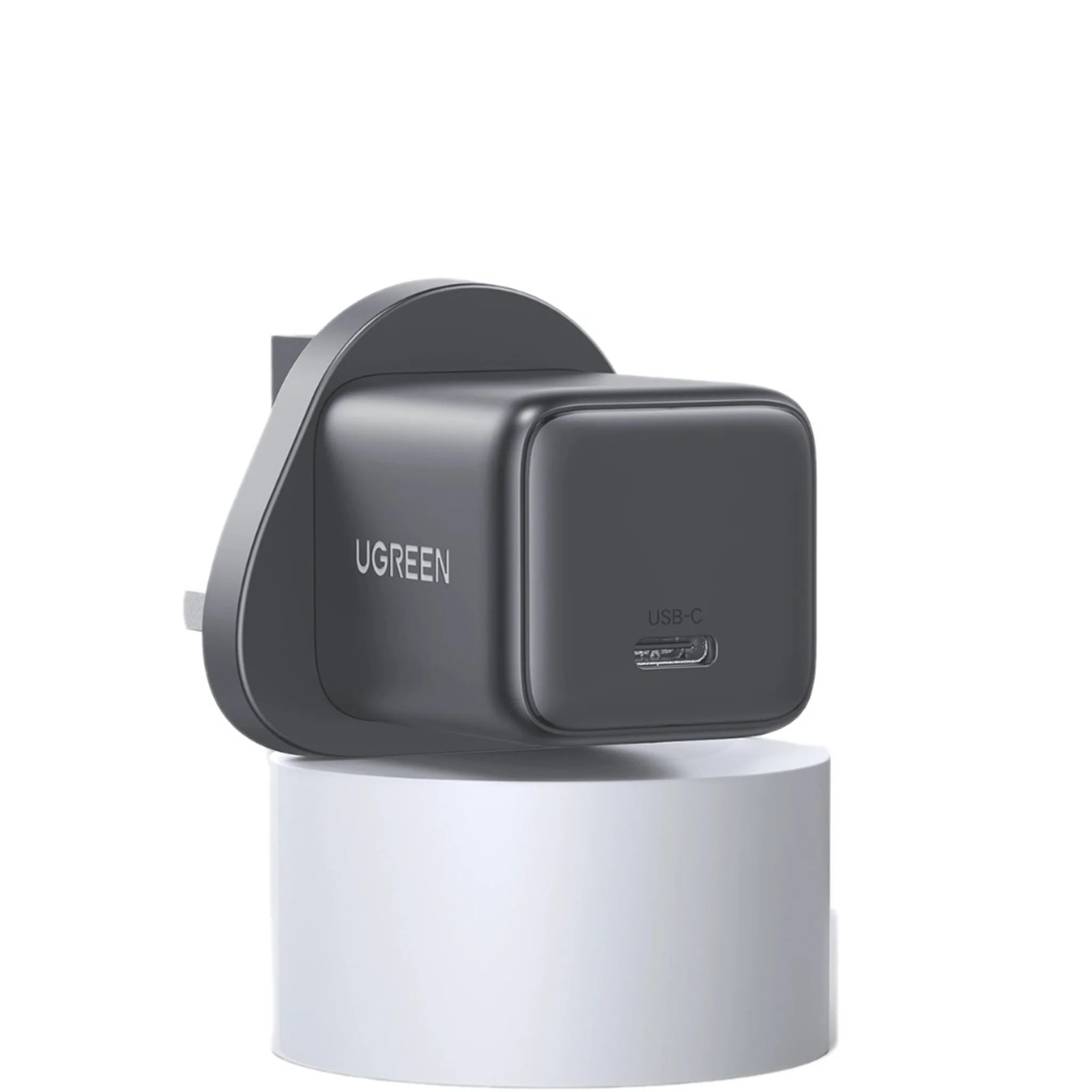 UGREEN 30W One Port USB-C GaN Fast Charger UK – Space Grey