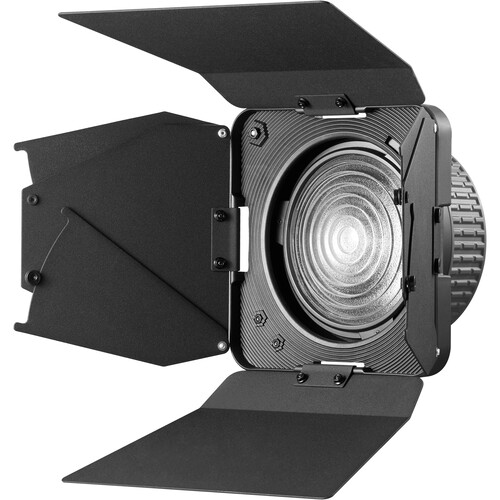 Godox Mount Fresnel Lens with Barndoors for ML60/ML30 FLS5