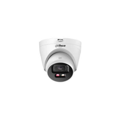 Dahua 2MP Entry Smart Dual Light Active Deterrence Fixed-focal Eyeball Network Camera - DH-IPC-HDW1239V-PV