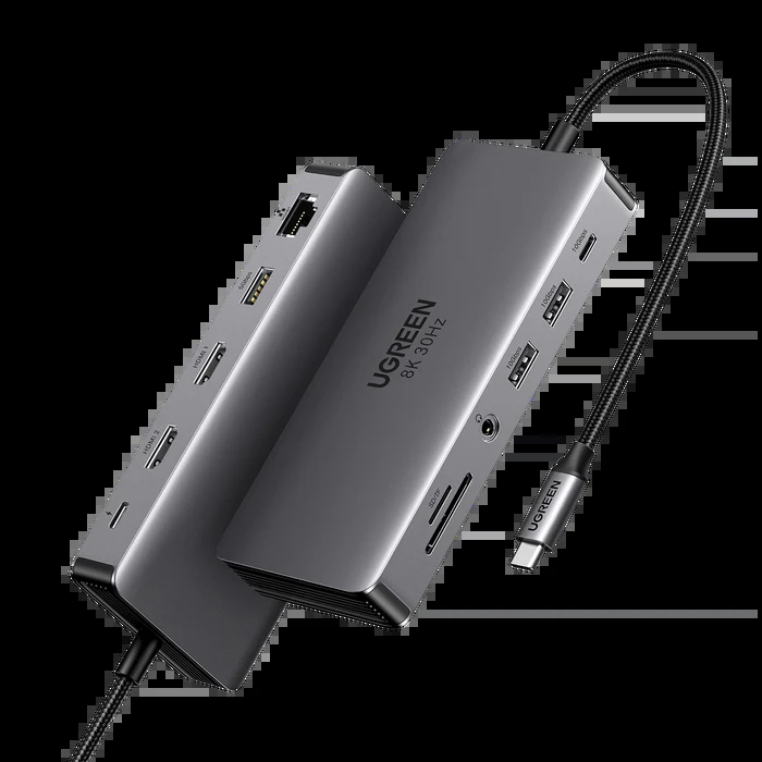 UGREEN Revodok Pro 211 11 in 1 USB C Hub – CM681 15965