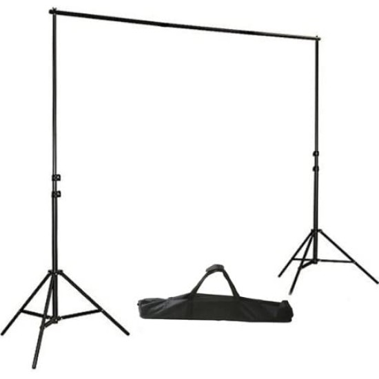 Adjustable Background Backdrop Stand with Carry Bag - 2.5mX3m