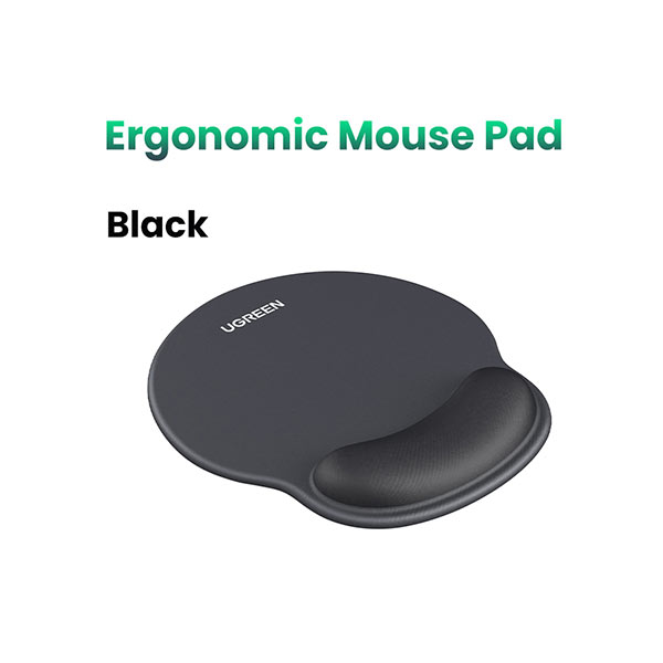 UGREEN Ergonomic Mouse Pad – Black