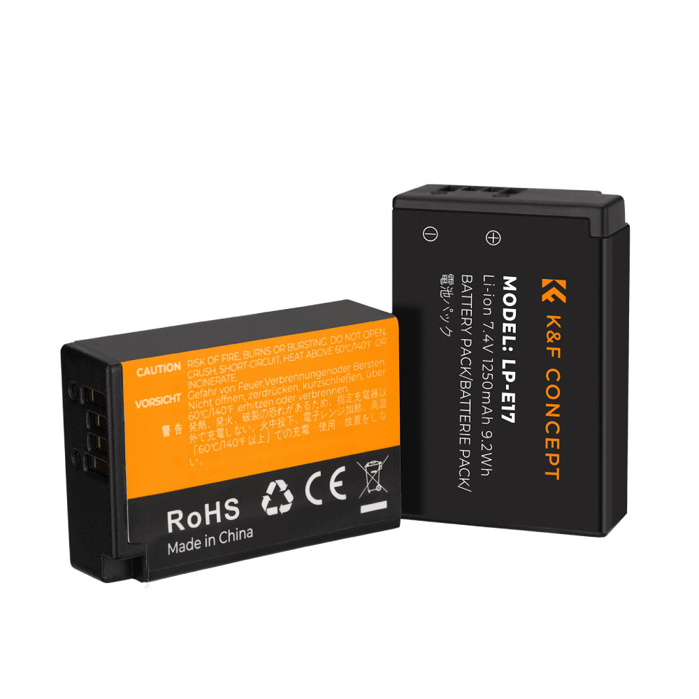 K$F Concept LP-E17 Replacement Battery