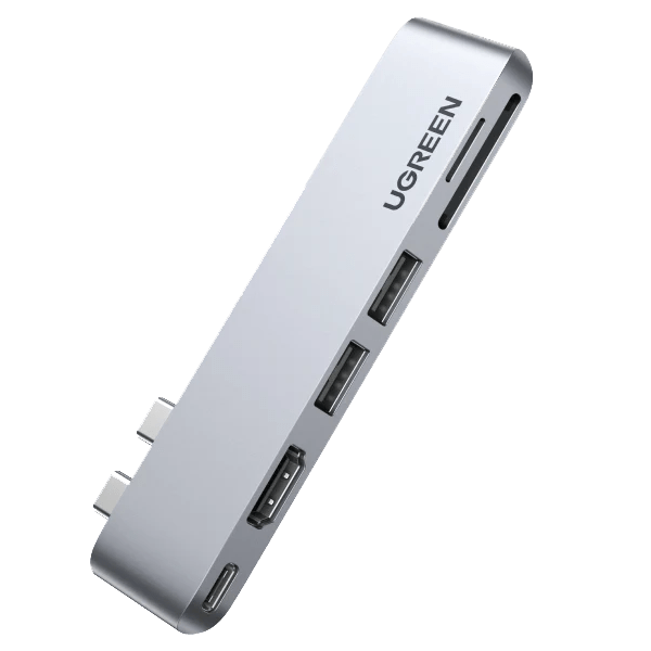 UGREEN  6-in-2 USB-C  Multifunction Adapter - CM380 80856
