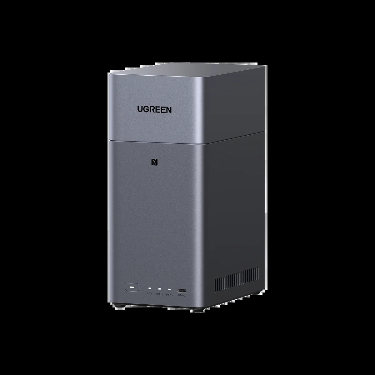 UGREEN NAS  2-Bay Desktop NAS Support Capacity 64TB (Diskless) | Remote Access  (Diskless)