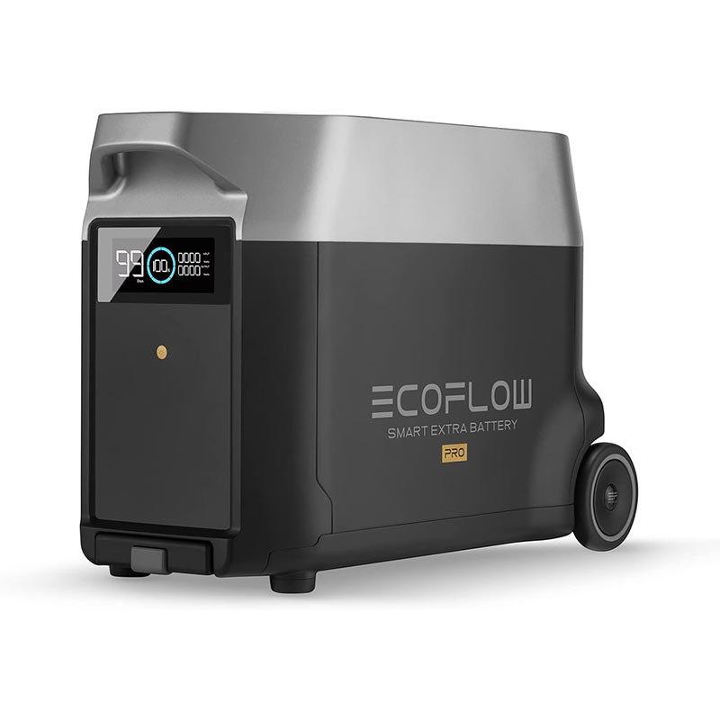 EcoFlow Smart Extra Battery for DELTA PRO Power Station (3600Wh) – DELTAPROEB-US
