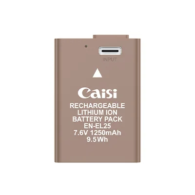 Caisi 1250mAh Nikon EN-EL25 Replacement Camera Battery