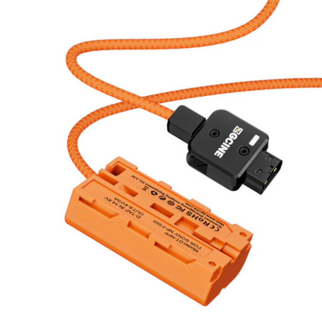 ZGCINE D-Tap to NPF for SONY Dummy Battery Cable (braided wire）