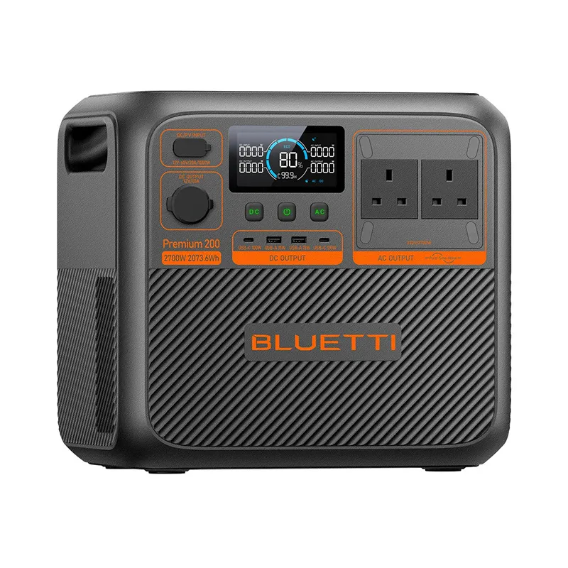 BLUETTI Premium 200 V2 Portable Power Station | 2,073.6Wh, 2700W (UK PLUG) – PR200V2