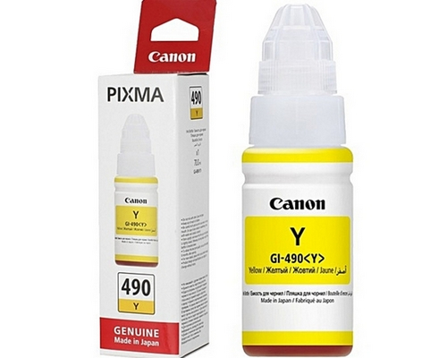 Canon GI-490 Yellow Ink