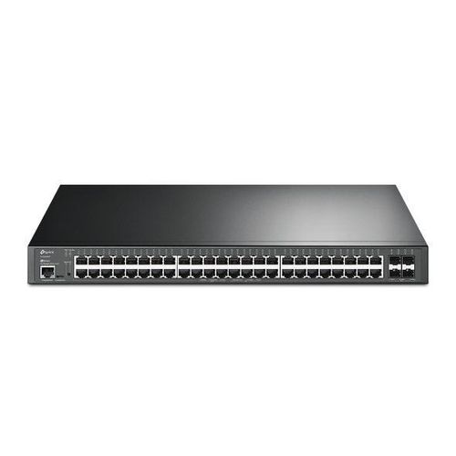 TP-Link TL-SG3452XP – 48-Port Gigabit PoE+ Switch with 10G SFP+ Uplinks