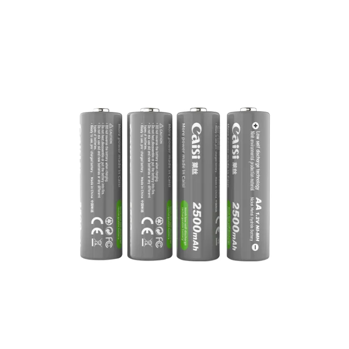 Caisi AA 2500mAh Rechargeable Batteries – Long-Lasting, High-Capacity Power