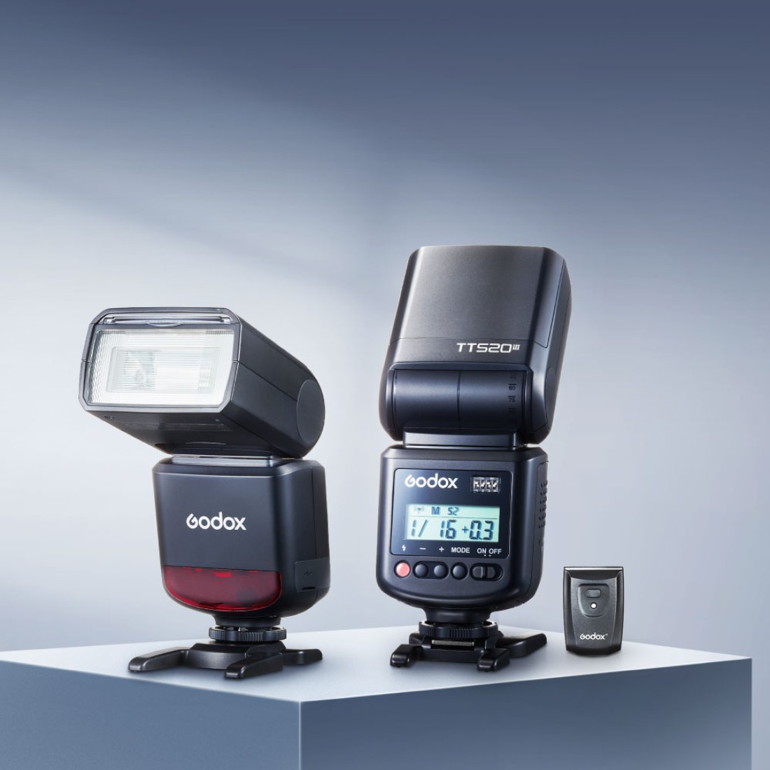 GODOX TT520III Camera Flash Speedlite - Wireless 433MHz GN33 Camera Flash (TT520II Upgraded)