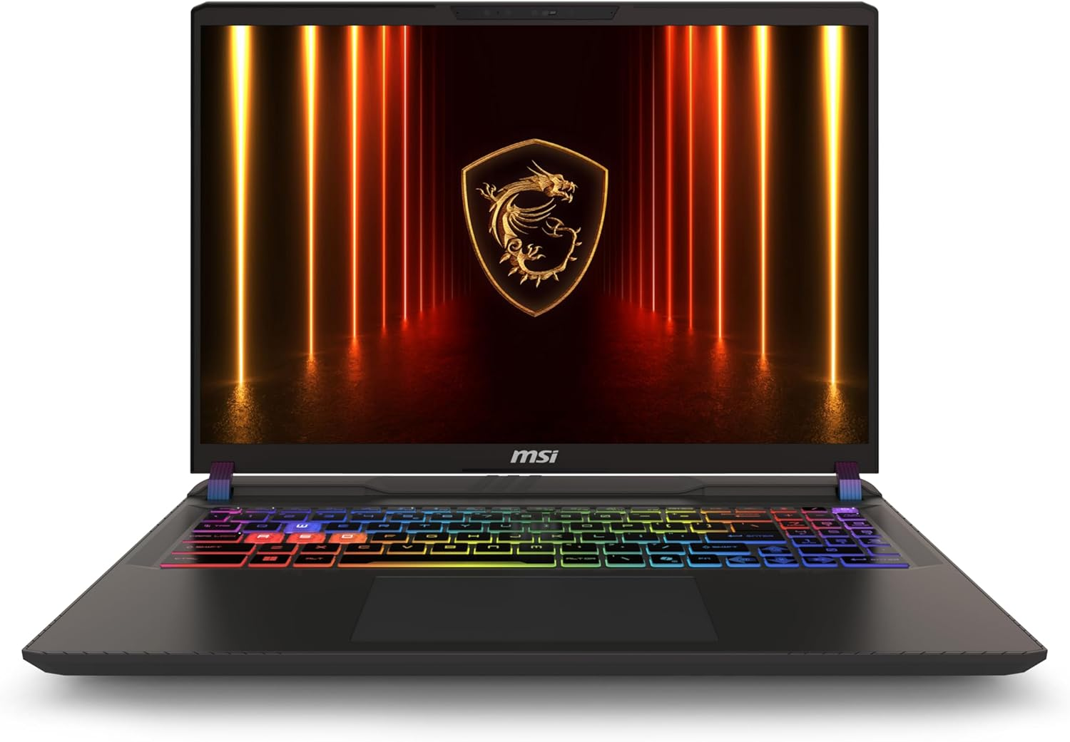 MSI Vector 16 HX AI 16 Inch 240Hz QHD+ Gaming Laptop Intel Core Ultra 9-275HX 16GB NVIDIA Geforce RTX 5080 32GB DDR5 1TB NVMe SSD Thunderbolt 5, Wi-Fi 7, Win 11 Pro – Cosmos Gray A2XWIG