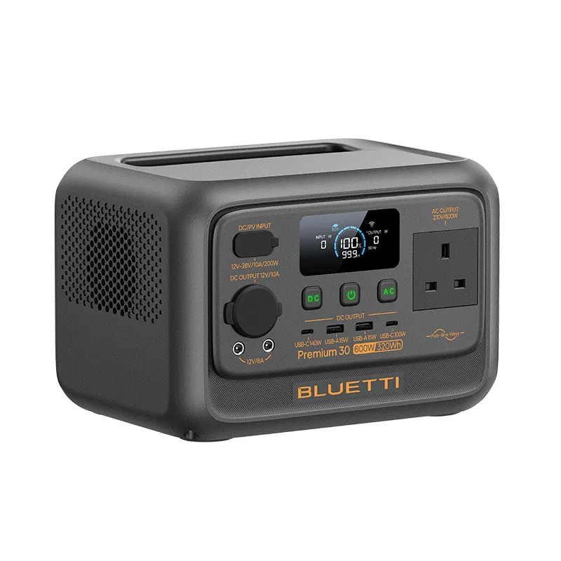 BLUETTI Premium 30 V2 Portable Power Station | 320Wh, 600W (UK PLUG) – PR30V2