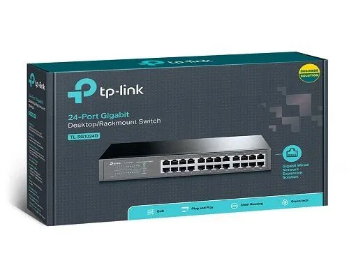 Tp-Link 24-Port Gigabit Rackmount Switch TL-SG1024D