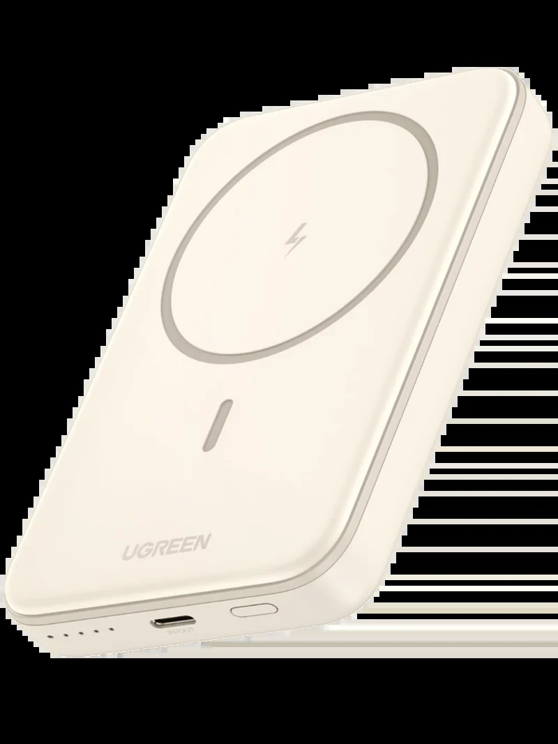 UGREEN Magflow 25208 20W Wireless Magnetic Power Bank 10000mAh BEIGE